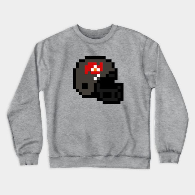 Pixel Helmet - Tampa Crewneck Sweatshirt by The Pixel League